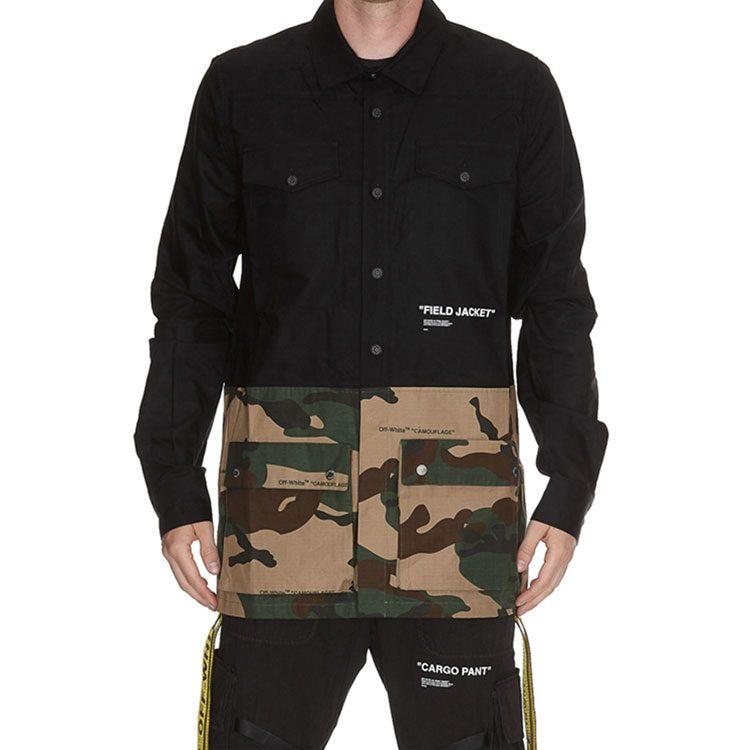 OFF WHITE SS19 Jackets Men's Square Collar Moderate Other OMGA062E188110101001