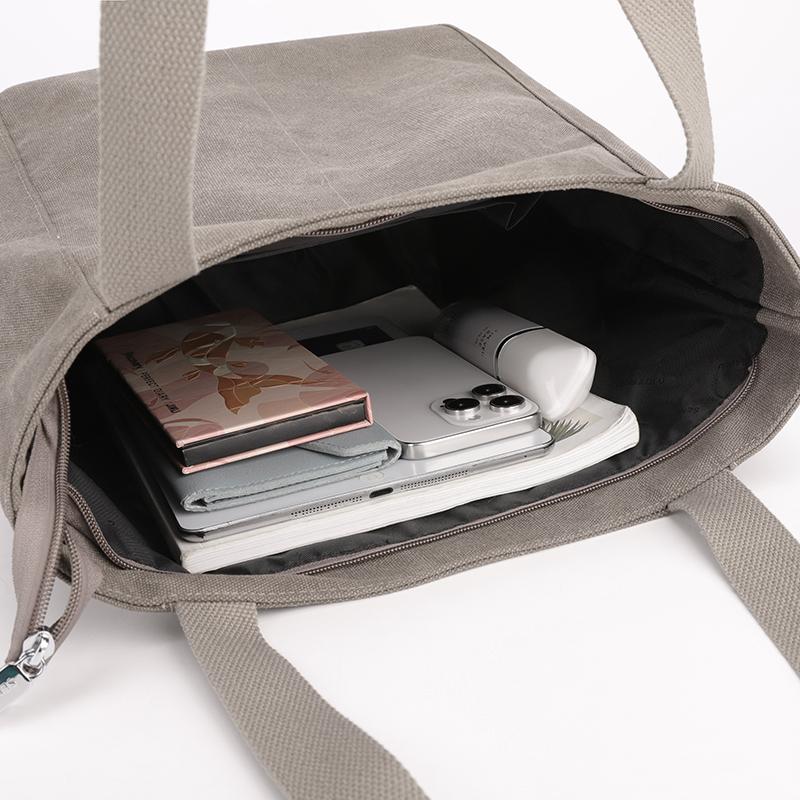 Canvas Bag Women's Shoulder Handbag Wear-resistant Large Capacity Women's Bag
