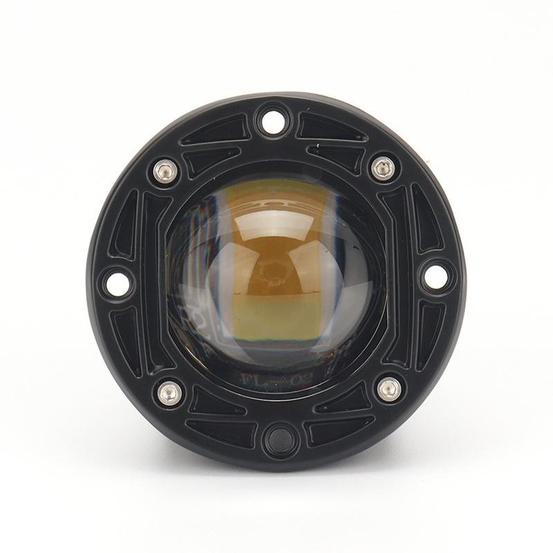 

LED Motorcycle Headlight Dual Beam Waterproof High Brightness Aluminum Alloy Car Spotlight Spot Day Running Lamps 12-80V