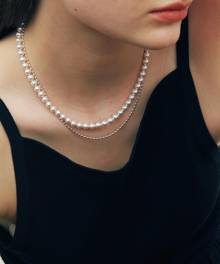 Verte [925 Silver] Un.Silver.101 / Mini Rizi Necklace