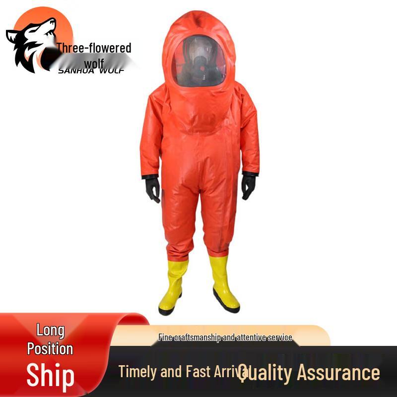 San Hualang Fully Enclosed Heavy-Duty Chemical Protective Suit