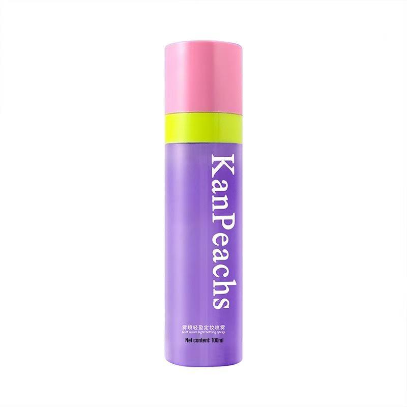 Mist Realm Light Setting Spray: Quick-Drying, Long-Lasting, Sweat-Proof, Smudge-Resistant, Gentle, Non-Irritating.