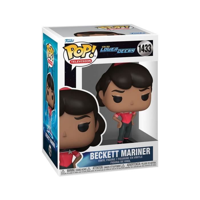 Figurine pop! star trek lower decks - funko - beckett - mixte - adulte - 9 cm