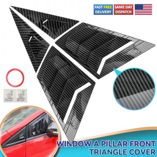 

For Honda Civic Seden G9 2012-15 Front Window Louver Shutter Vent Cover Trim Car