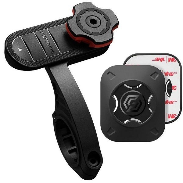 Uchwyt rowerowy na telefon Spigen GearLock MF100 - Kierownica Czarny