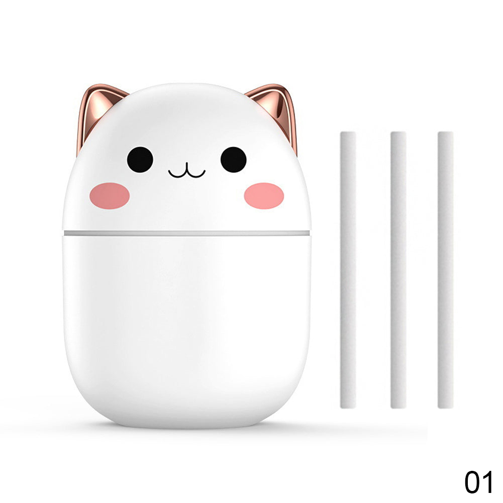 250ml Cute Air Humidifier Kawaiil Aromatherapy Humidifiers Diffusers Essential Oil Diffuser Home Car Air Purifier Humificador