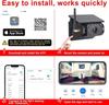 Wireless Solar-Powered Reversing Camera with Mobile App Connectivity