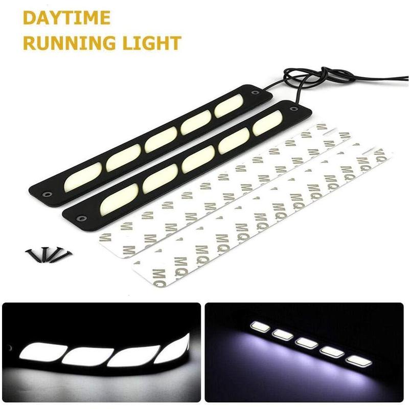 COB Strip  DC 12V  LED Daytime Running Light Fit for All types of vehicles