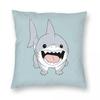 Happy Jeff The Landshark Square Pillowcase Polyester Linen Velvet Pattern Zip Decor Sofa Cushion Cover x