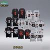 Camiseta Personalizable de la NFL de los Cleveland Browns para Hombre y Mujer Ropa Deportiva Camiseta de Fútbol Bordada Ropa de Entrenamiento de Baloncesto para Gimnasio