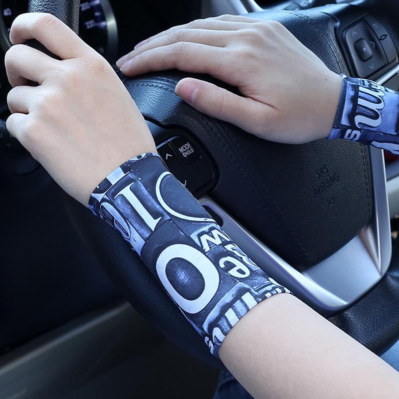 

Летние солнцезащитные нарукавники для мужчин и женщин - Эластичные, короткие, закрывают шрамы и татуировки Small