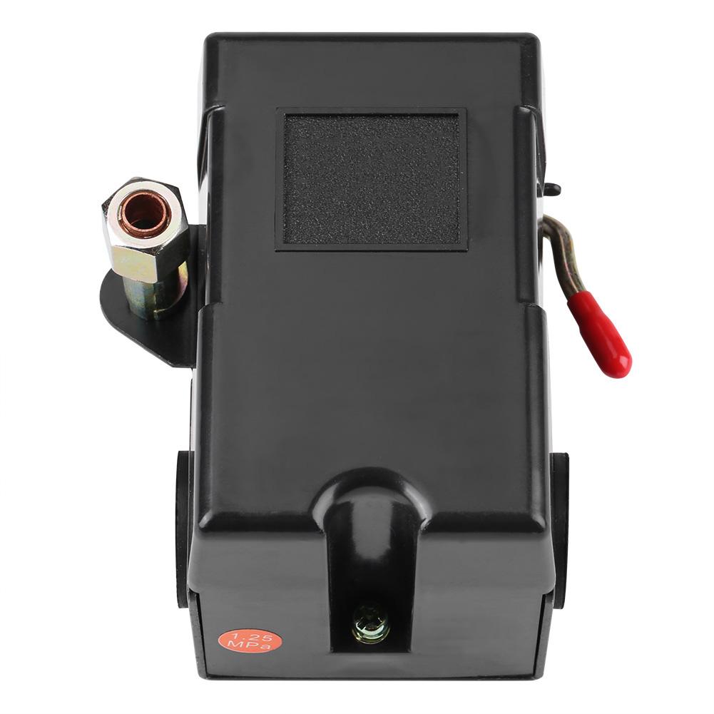1pc Single Port Pressure Switch For Air Compressor Pressure Switch Control 135-175PSI Heavy Duty 26Amps 3