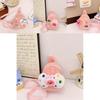 Adorable Plush Cartoon Children's Backpack Stylish Kids Bag With Cute Melodic Design