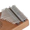 Cute Mahogany 17 Key Mini Kalimba Wood Material Thumb Piano Gift Keyboard Instrument Finger Piano Best for Kid, Beginner