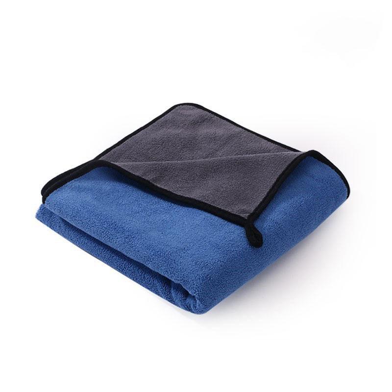 Extra Large Quick-Dry Absorbent Dog Bathrobe for Golden Retrievers and Shiba Inus