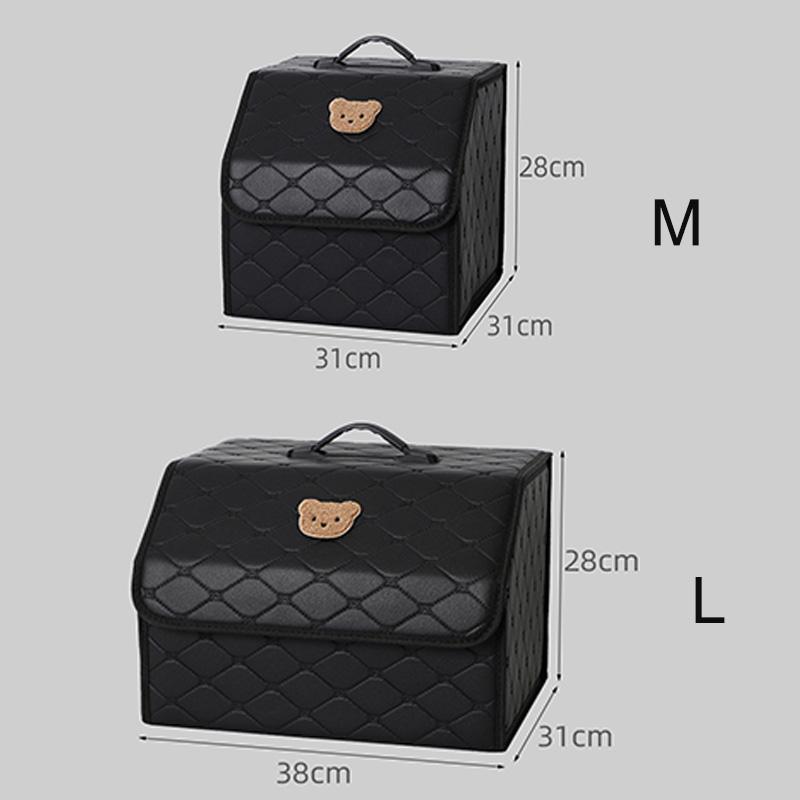 NEW Multipurpose Collapsible Car Trunk Storage Organizer With Lid Portable Car Storage Bag Car Interior Supplies