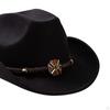 Casual Cowboy Hat Props Big Brims Sun Hats Costume Fancy Dress Cosplay for Play Women Men Travel