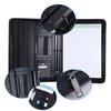A4 PU Zippered Folder Document Case Portfolio Organizer Memo Pad &Caculator