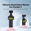 BRDRC For DJI Osmo Pocket 3 Silicone Mount Base Non Slip Desktop Camera Holder