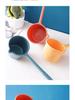 Long-Handled Plastic Water Ladle for Baby Bathing and Hair Washing