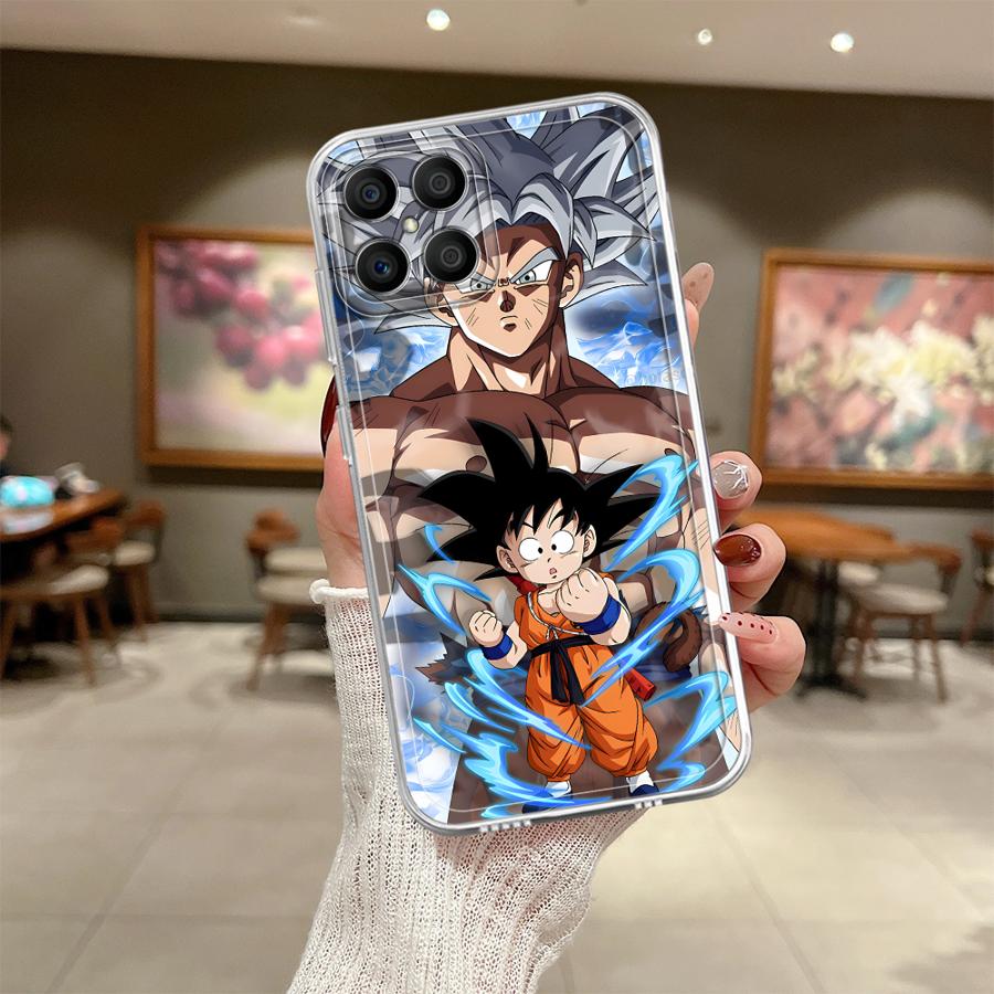 Soft Phone Cover Case for Honor X7b X8b 90 Lite X8a X9b X9a X8 Dragon Ball Cool Super Saiyan
