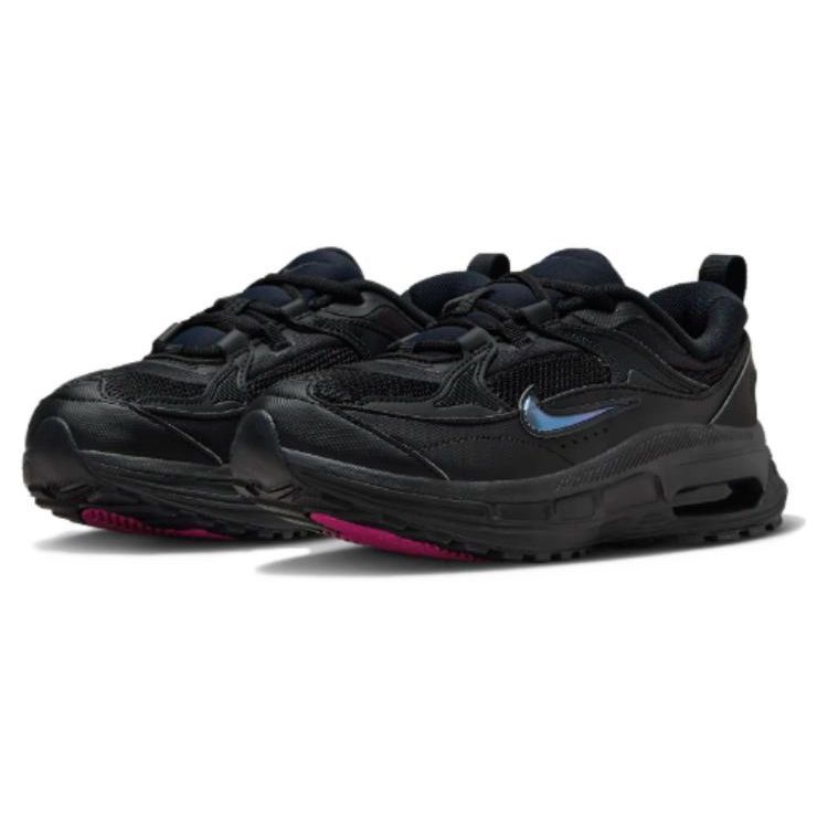 Nike Air Max Bliss Canvas Удобные Модные Амортизирующие Прочные Низкие Повседневные Кроссовки для Образа Жизни Женские кроссовки Черные FB8636-001