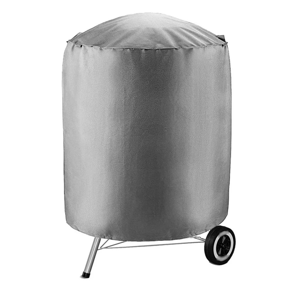 BBQ Grill Cover Garden Grill Shed Waterproof Outdoor Furniture Dust Cover For Weber Grill Storage Protect Cover Bag