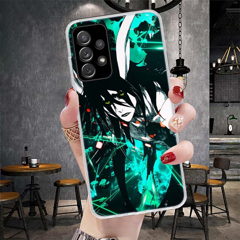 Bleach Ulquiorra Cifer 4 Soft Phone Case For Samsung Galaxy A12 A22 A32 A52 A72 A02S A51 A50S A71 A70 A31 A20S Note 20 Ultra S10