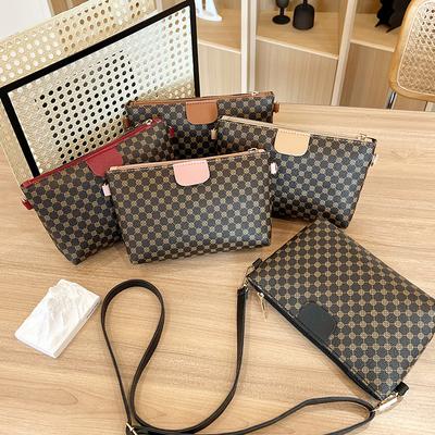 Printed Bucket Bag Niche Design Messenger Bag Casual Simple Women Shoulder Bag Women