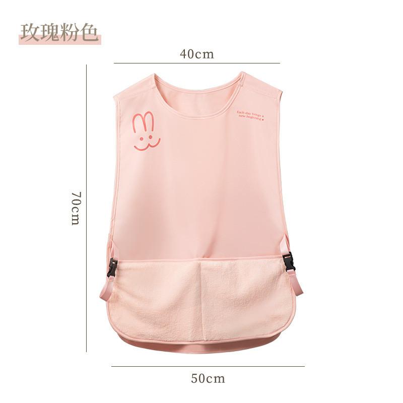 Cartoon Sleeveless Apron Waterproof Oilresistant Kitchen Workwear For Adults And Teens