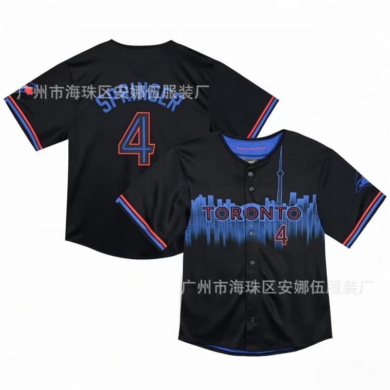 2026 Baseball Blue Jays Texas Rangers Embroidered Jersey Youth Fan Edition Sports Team Uniform
