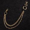 HipHop Layered Waist Chain Harajuku Gothic Keychains Pendant Pant Chain  for Egirl eBoy
