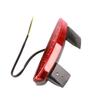 Motorcycle Rear Brake Tail Light 8 LED License EB For Bobber Cafe Racer