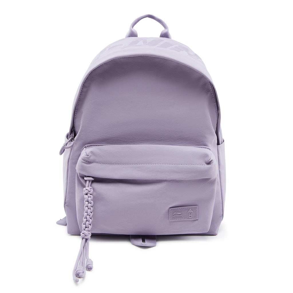 New LiNing × The Palace Museum, Collaboration Chinese Culture Series Polyamide Backpack Unisex Light Dark Purple ABSV273-3