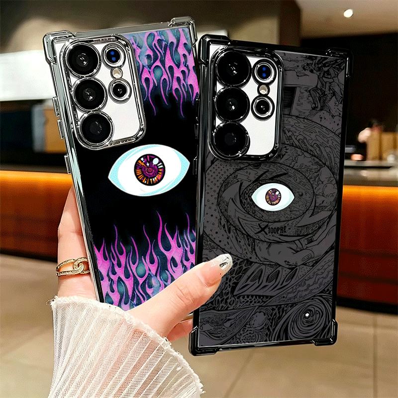Bad Bunny X100pre Plating Phone Case For Samsung Galaxy S24 S25 FE S26 Edge S23 Ultra S22 S21 Plus S20 Anti-Fall Airabag Cover