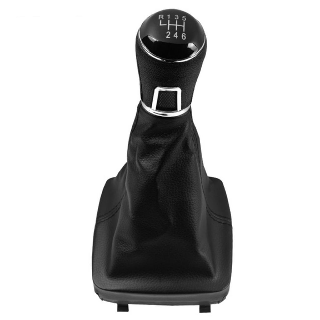 5/6 Speed Car Gear Shift Knob With Gaitor Boot Cover For Volkswagen VW Polo 9N 9N2 2002 2003 2004 2005 2006 2007 2008 2009