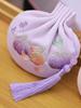 [Heart of Grass and Wood] Curry Home Dragon Boat Festival Sachet Sachet Traditional Handmade Tassel Three-Dimensional Embroider Green Dragon Safe