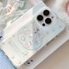 Blue Star for Apple Miffy Rabbit Chain for Apple 17promax Phone Case for IPhone 15pro/14 Female