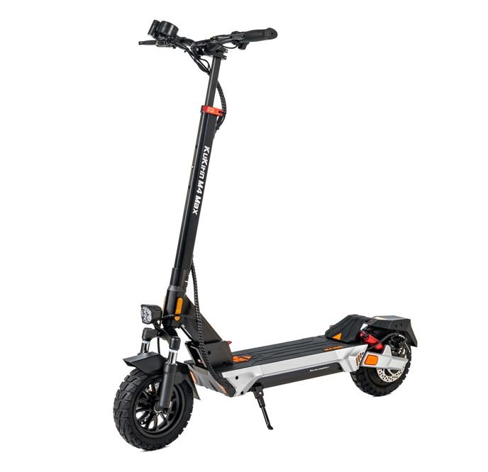 Monopattino elettrico pieghevole KuKirin M4 Max 10 pollici, motore 800W, batteria 48V 18,2Ah, velocità massima 45 km/h, autonomia 64 km, doppio freno a disco