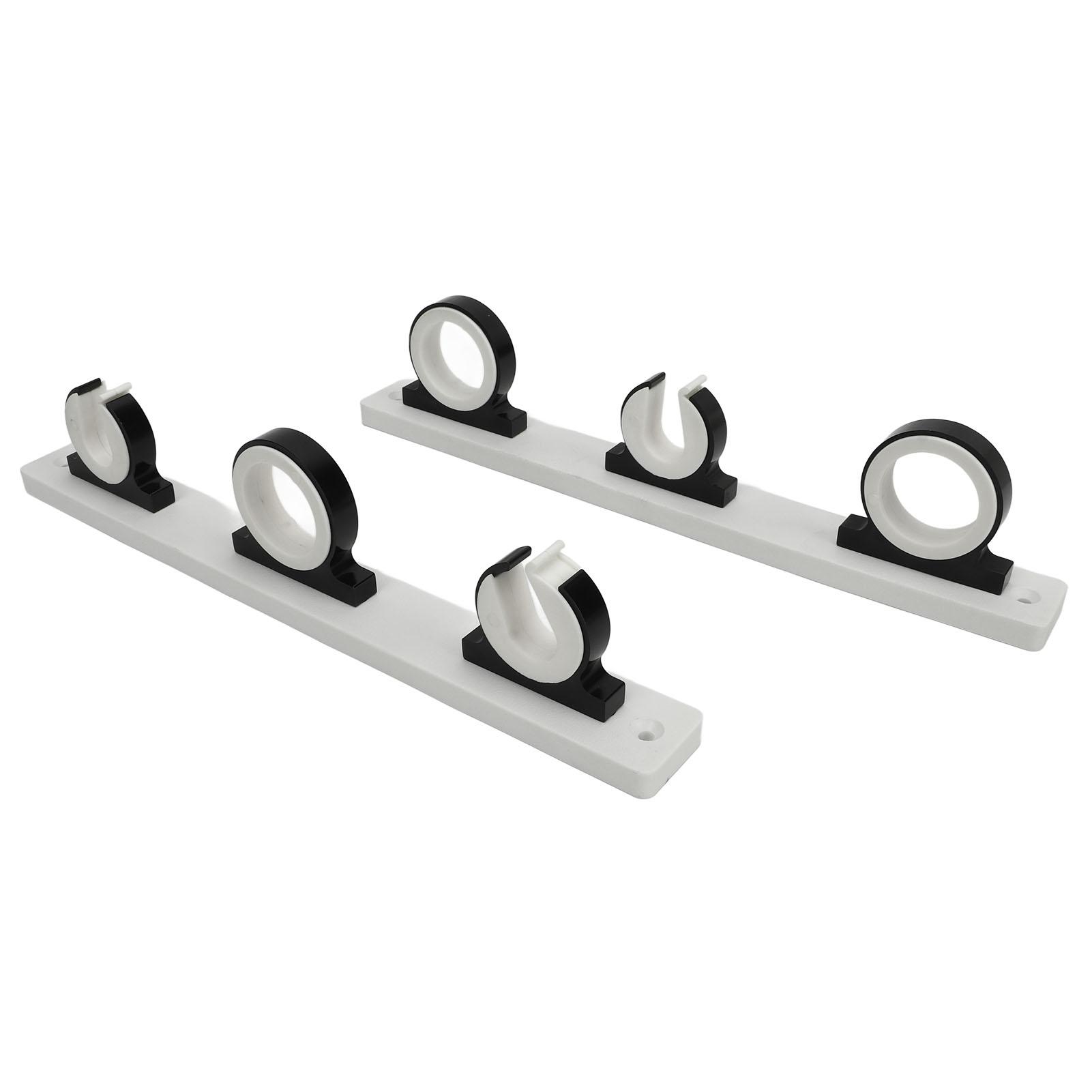 

Fishing Rod Holder Aluminum Flexible Installation Universal Fit for Marine Yacht Truck RV