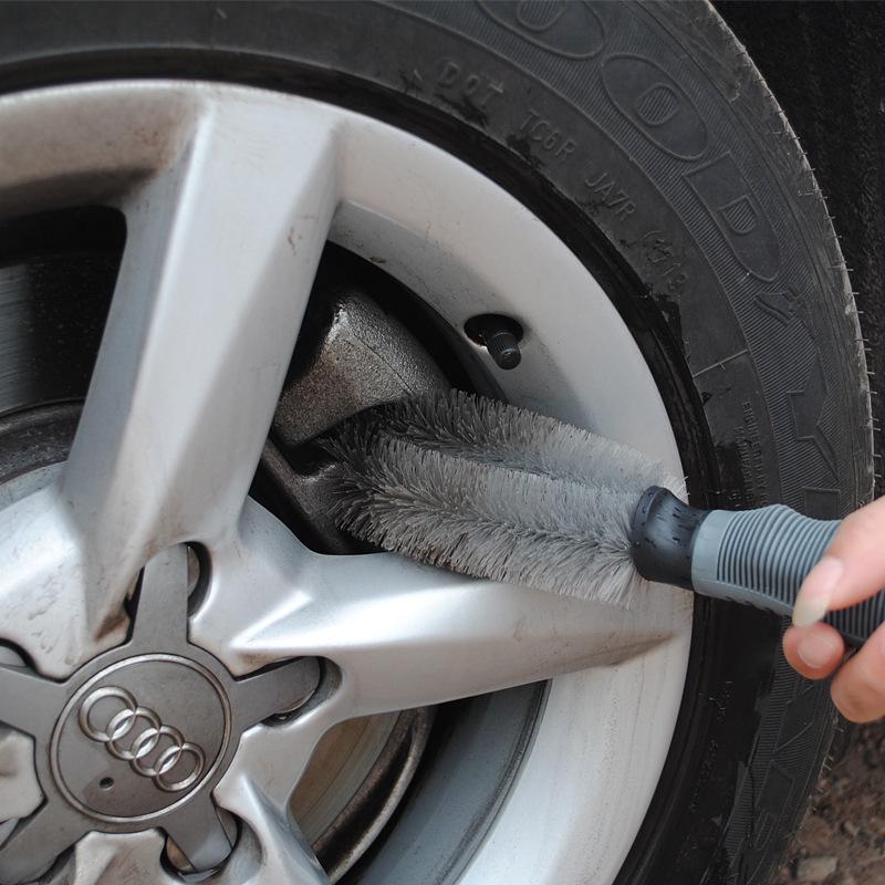 Soft Bristle Car Wheel and Tire Cleaning Brush