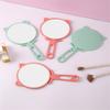 1PC Handheld Makeup Mirror Portable Folding Mirror With Handle Lady Cosmetic Beauty Tool Vanity Make Up Mirror Travel Essentials