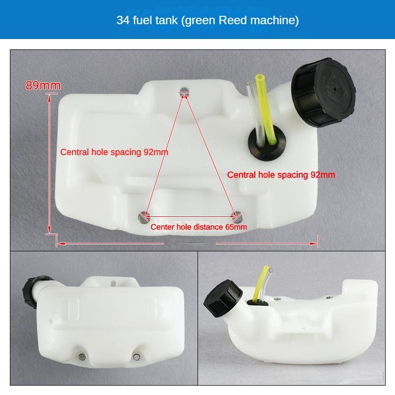 Depósito de Combustible para Desbrozadora Compatible con 140/139/34/32/44-5/G45/48/40-5B/40-5/40-6 para Komatsu Kawasaki Robin Desbrozadora Piezas de Desbrozadora