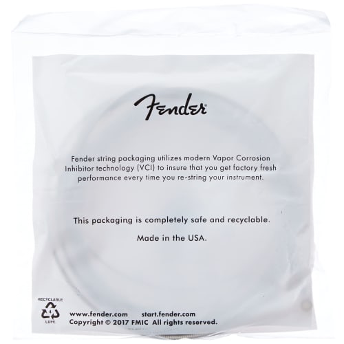 Fender Super 5250 Bass Strings, Nickel-Plated Steel Roundwound, Short Scale, 5250XL .040-.095