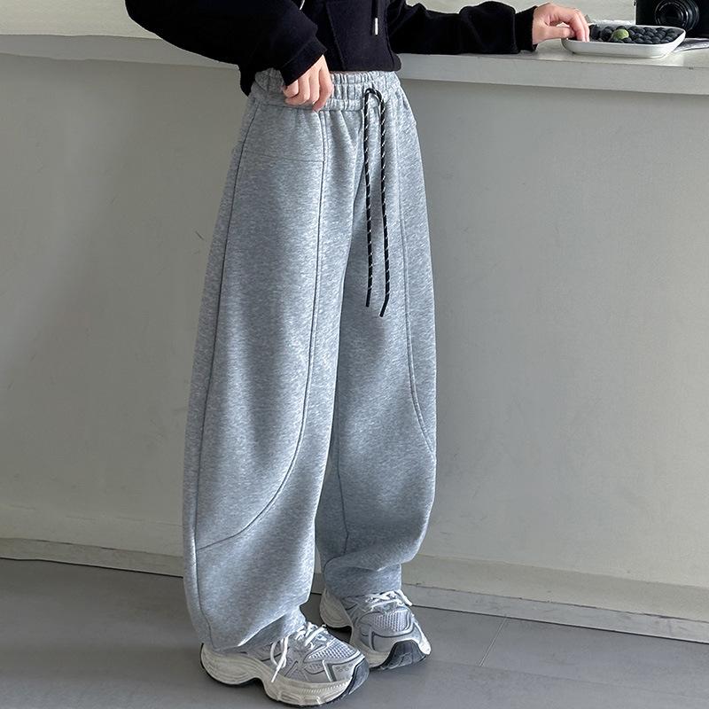 

Модні осінні спортивні штани для дівчаток - Стиль 2025 для дітей: Універсальні, завужені повсякденні штани для весни та осені 160 cm