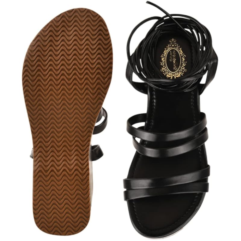 Shoetopia Retro Style Black Platform Heels For Women & Girls /Uk6