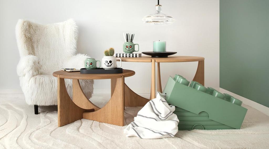 LEGO Storage Box Brick 8 DIF Sand Green 40041747