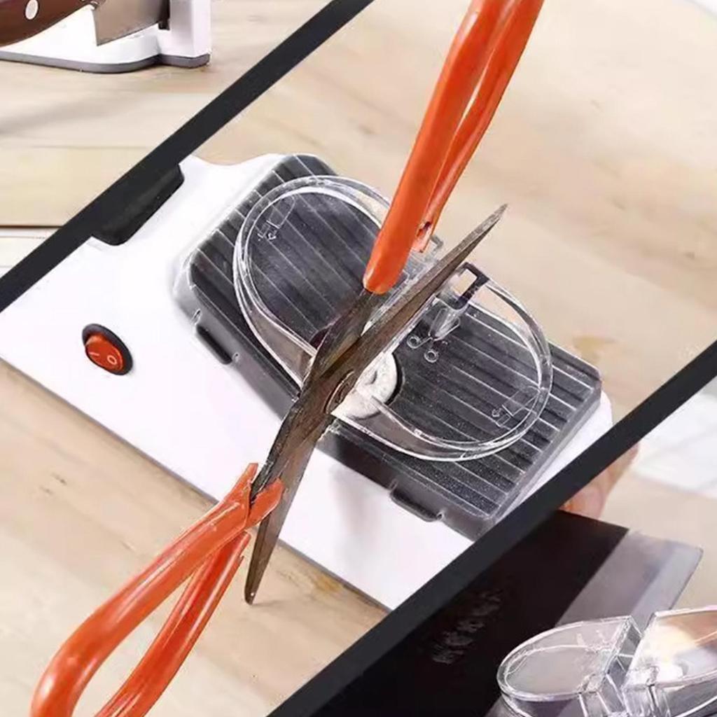 Electric Cutter Sharpeners for Kitchen Cutter Multifunctional Electric Rechargeable Kitchen Cutter Sharpener