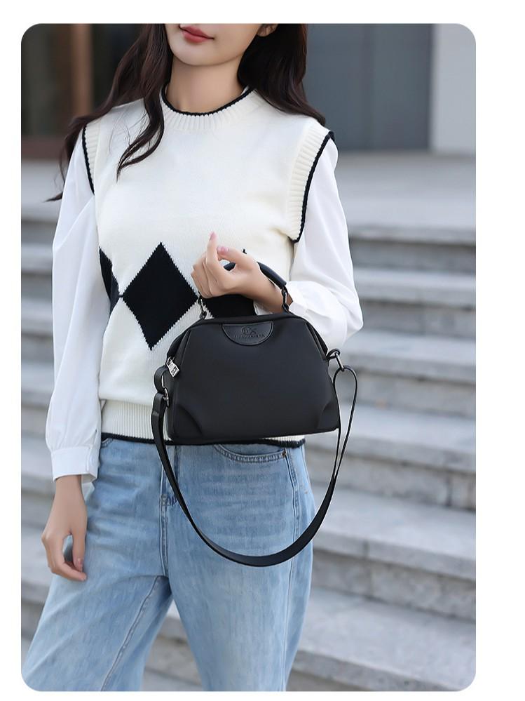 Premium Oxford Cloth Waterproof Crossbody Bag - Lightweight, Multi-Layer, Large Capacity, Casual Single Shoulder Handbag