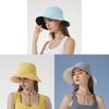 Ice Silk Sun Hat For Women With Wide Brim Uv Protection Summer Fishing Cap Sunshade Accessory